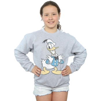 Vêtements Fille Sweats Disney Donald Duck Posing Gris