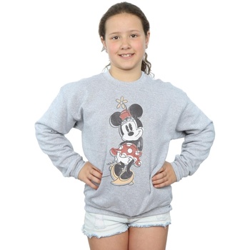 Vêtements Fille Sweats Disney Minnie Mouse Offset Gris