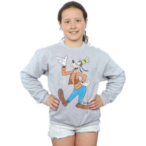 Vêtements Fille Sweats Disney Classic Goofy Gris