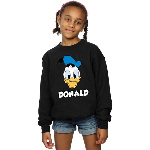 Vêtements Fille Sweats Disney Donald Duck Face Noir