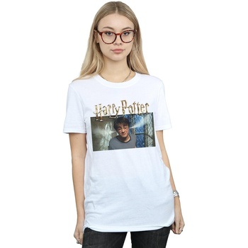 Vêtements Femme T-shirts manches longues Harry Potter Steam Ears Blanc