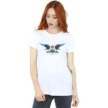 Vêtements Femme T-shirts manches longues Harry Potter BI27352 Blanc