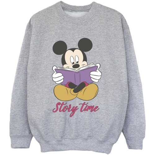 Vêtements Garçon Sweats Disney Mickey Mouse Story Time Gris