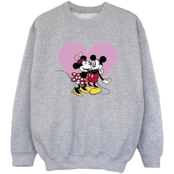 Vêtements Garçon Sweats Disney Mickey Mouse Love Languages Gris
