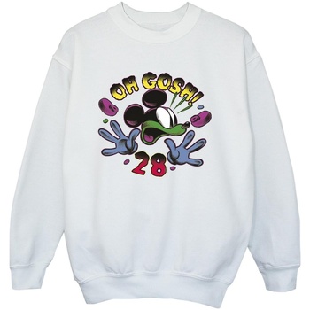Vêtements Garçon Sweats Disney Mickey Mouse Oh Gosh Pop Art Blanc