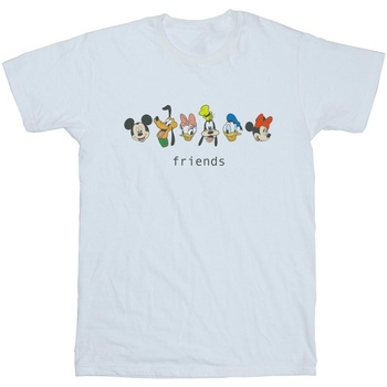 Vêtements Garçon T-shirts manches courtes Disney Mickey Mouse And Friends Blanc
