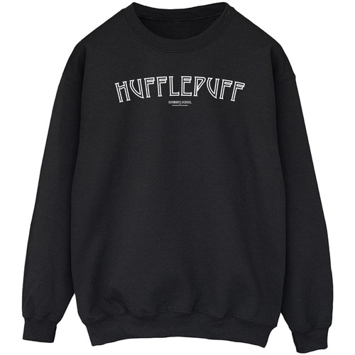 Vêtements Homme Sweats Harry Potter Hufflepuff Logo Noir
