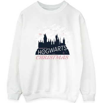 Vêtements Homme Sweats Harry Potter Hogwarts Christmas Blanc
