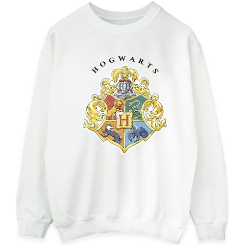 Vêtements Homme Sweats Harry Potter Hogwarts School Emblem Blanc