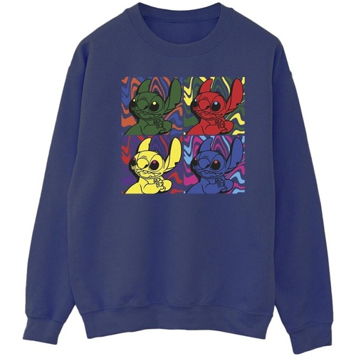 Vêtements Homme Sweats Disney Lilo & Stitch Pop Art Bleu