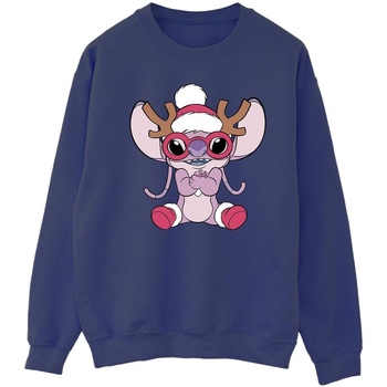 Vêtements Homme Sweats Disney Lilo & Stitch Angel Reindeer Bleu