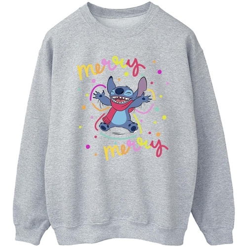 Vêtements Homme Sweats Disney Lilo & Stitch Merry Rainbow Gris