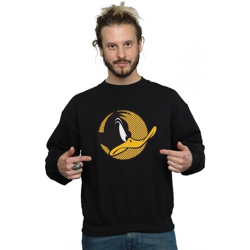 Vêtements Homme Sweats Dessins Animés Daffy Duck Dotted Profile Noir