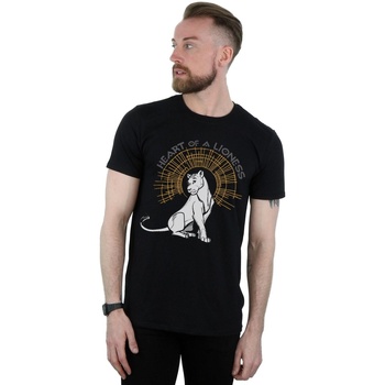 Vêtements Homme T-shirts manches longues Disney The Lion King Movie Heart Of A Lioness Noir