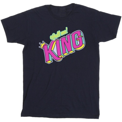 Vêtements Homme T-shirts manches longues Disney The Lion King Classic King Bleu