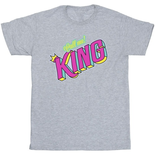 Vêtements Homme T-shirts manches longues Disney The Lion King Classic King Gris