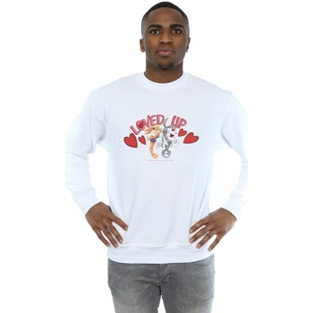 Vêtements Homme Sweats Dessins Animés Bugs Bunny And Lola Valentine's Day Loved Up Blanc