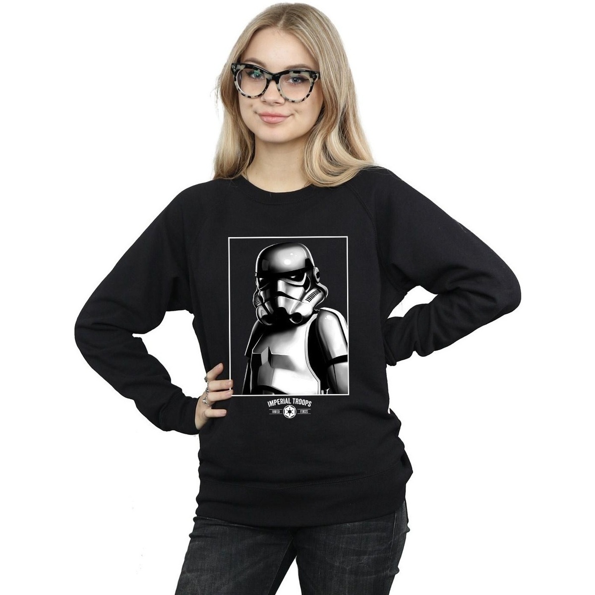 Vêtements Femme Sweats Disney Imperial Troops Noir