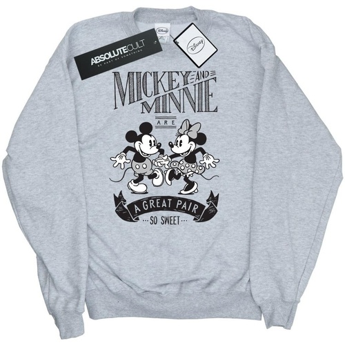 Vêtements Homme Sweats Disney Mickey And Minnie Mouse Great Pair Gris