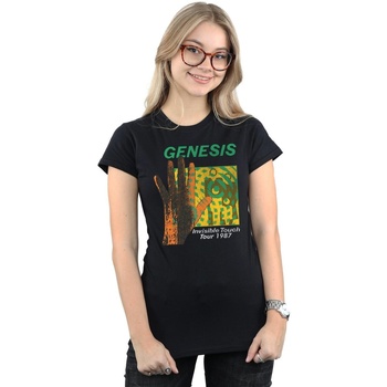 Vêtements Femme T-shirts manches longues Genesis  Noir