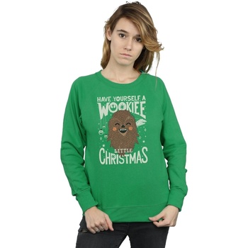 Vêtements Femme Sweats Disney Wookiee Little Christmas Vert
