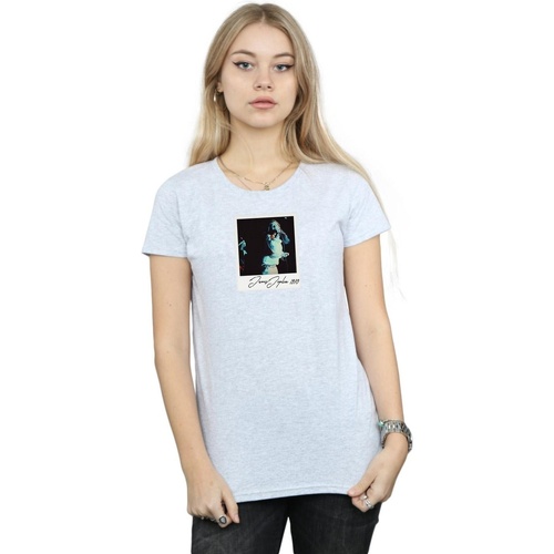 Vêtements Femme T-shirts manches longues Janis Joplin Memories 1970 Gris