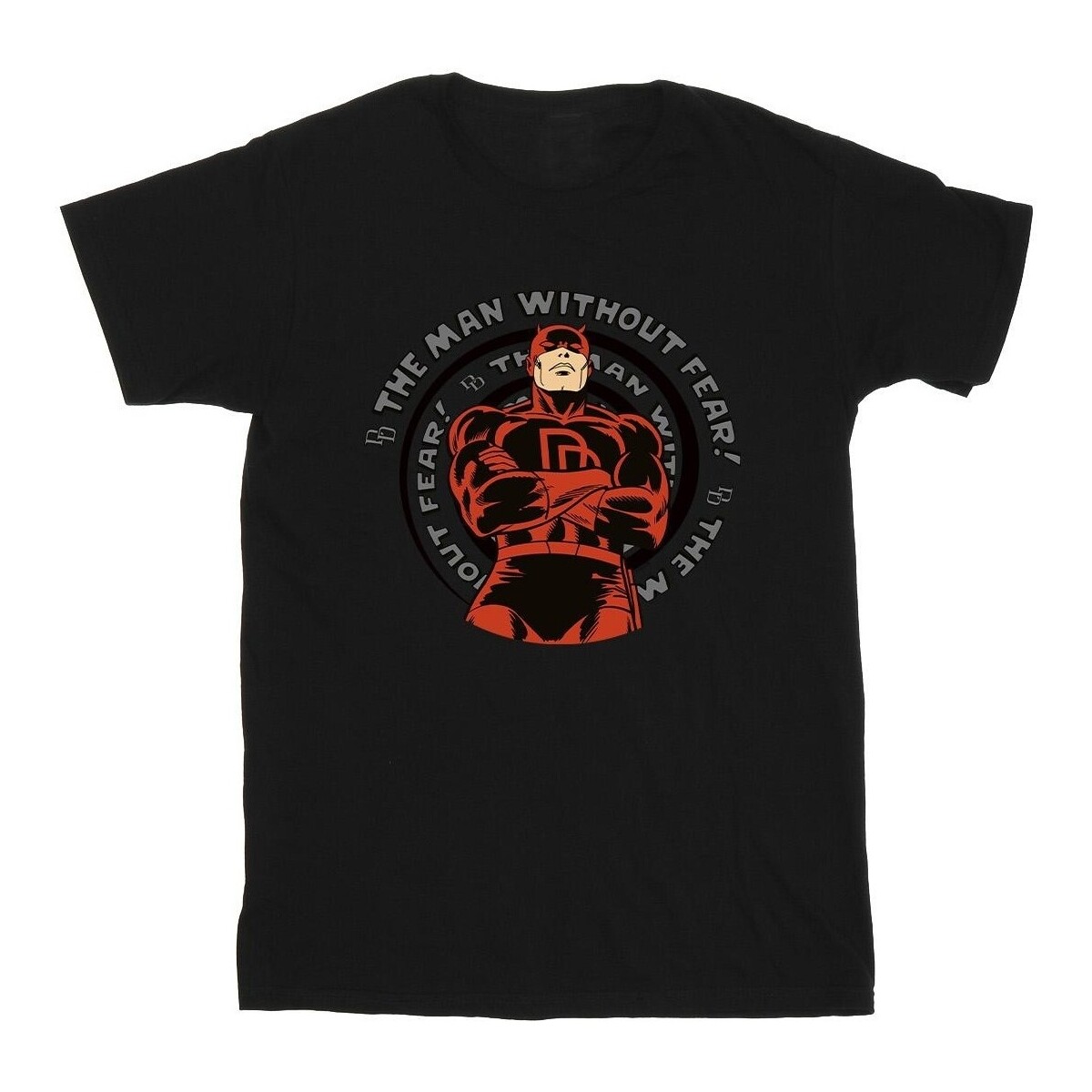 Vêtements Homme T-shirts manches longues Marvel Comics Daredevil Spiral Noir