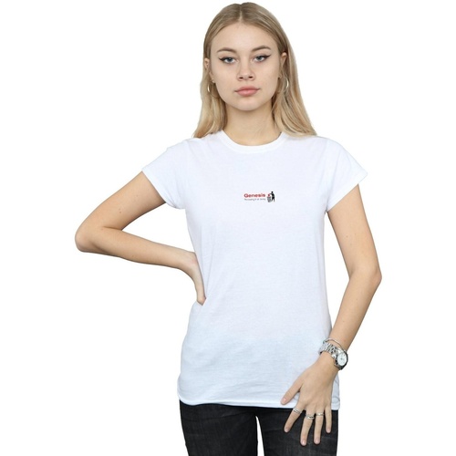 Vêtements Femme T-shirts manches longues Genesis Throwing It All Away Blanc