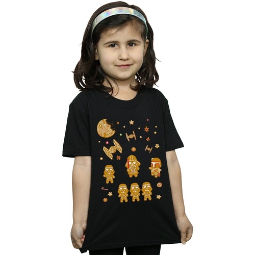 Vêtements Fille T-shirts manches longues Disney Gingerbread Empire Noir
