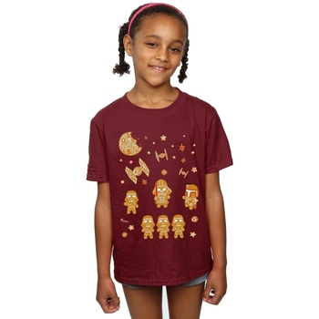 Vêtements Fille T-shirts manches longues Disney Gingerbread Empire Multicolore