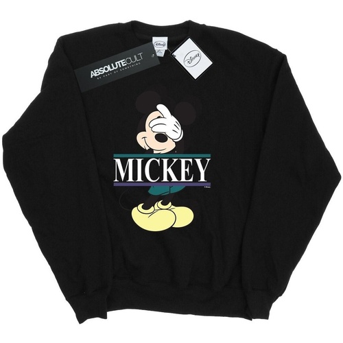 Vêtements Homme Sweats Disney Mickey Mouse Letters Noir