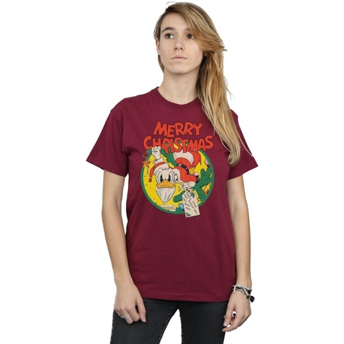 Vêtements Femme T-shirts manches longues Disney BI37684 Multicolore