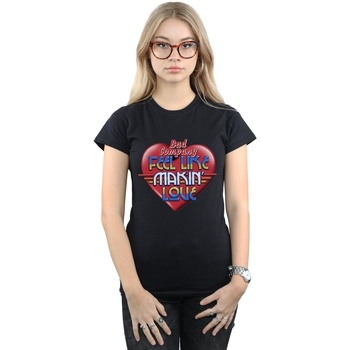 Vêtements Femme T-shirts manches longues Bad Company Feel Like Making Love Noir