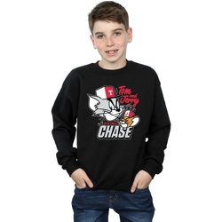 Vêtements Garçon Sweats Dessins Animés Cat & Mouse Chase Noir