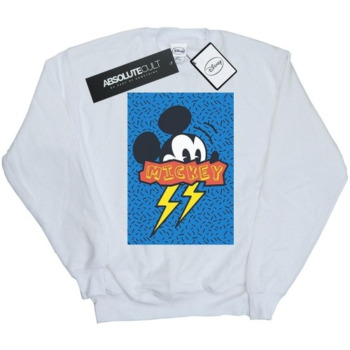 Vêtements Homme Sweats Disney Mickey Mouse 90s Flash Blanc