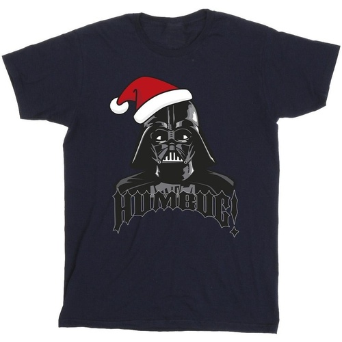 Vêtements Fille T-shirts manches longues Disney Episode IV: A New Hope Darth Vader Humbug Bleu