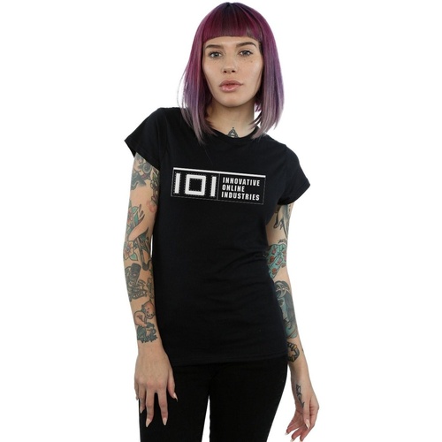 Vêtements Femme T-shirts manches longues Ready Player One IOI Logo Noir