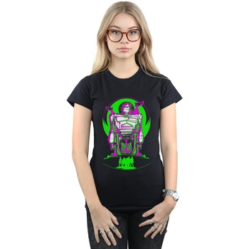 Vêtements Femme T-shirts manches longues Ready Player One Neon Iron Giant Noir