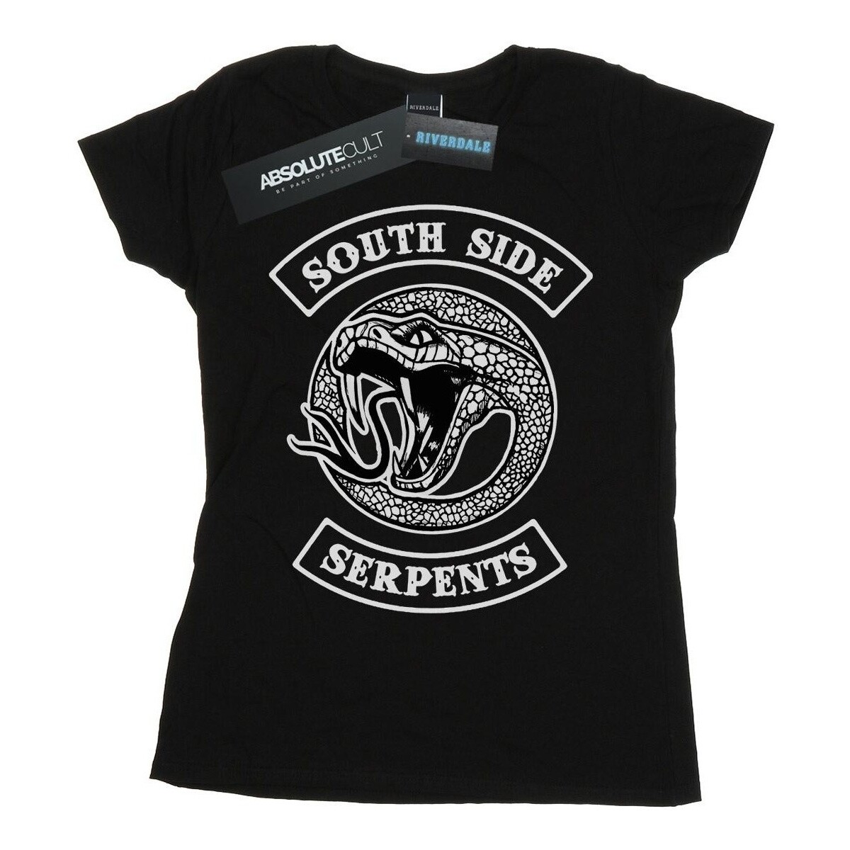 Vêtements Femme T-shirts manches longues Riverdale Southside Serpents Monotone Noir