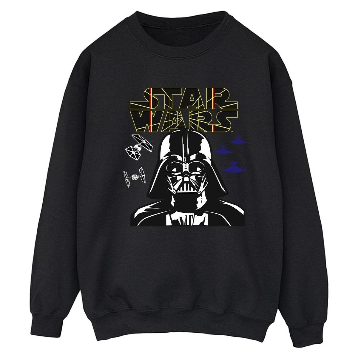 Vêtements Femme Sweats Disney Darth Vader Comp Logo Noir
