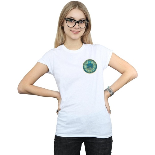 Vêtements Femme T-shirts manches longues Riverdale High School Crest Breast Print Blanc