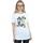 Vêtements Femme T-shirts manches longues Disney Mickey And Minnie Mouse Pose Blanc