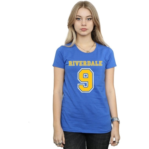 Vêtements Femme T-shirts manches longues Riverdale  Bleu