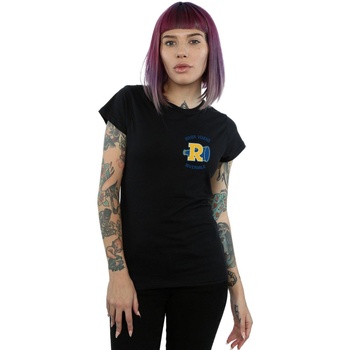 Vêtements Femme T-shirts manches longues Riverdale Loudhaler Breast Print Noir