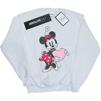 Vêtements Homme Sweats Disney Minnie Mouse Love Heart Blanc