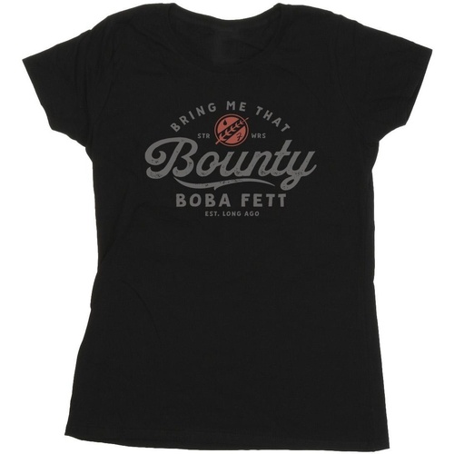 Vêtements Femme T-shirts manches longues Disney Bring Me That Bounty Noir
