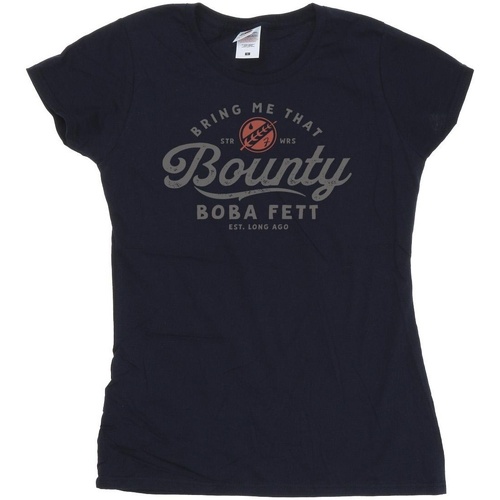 Vêtements Femme T-shirts manches longues Disney Bring Me That Bounty Bleu