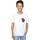 Vêtements Garçon T-shirts manches courtes Dessins Animés Collegiate Logo Blanc