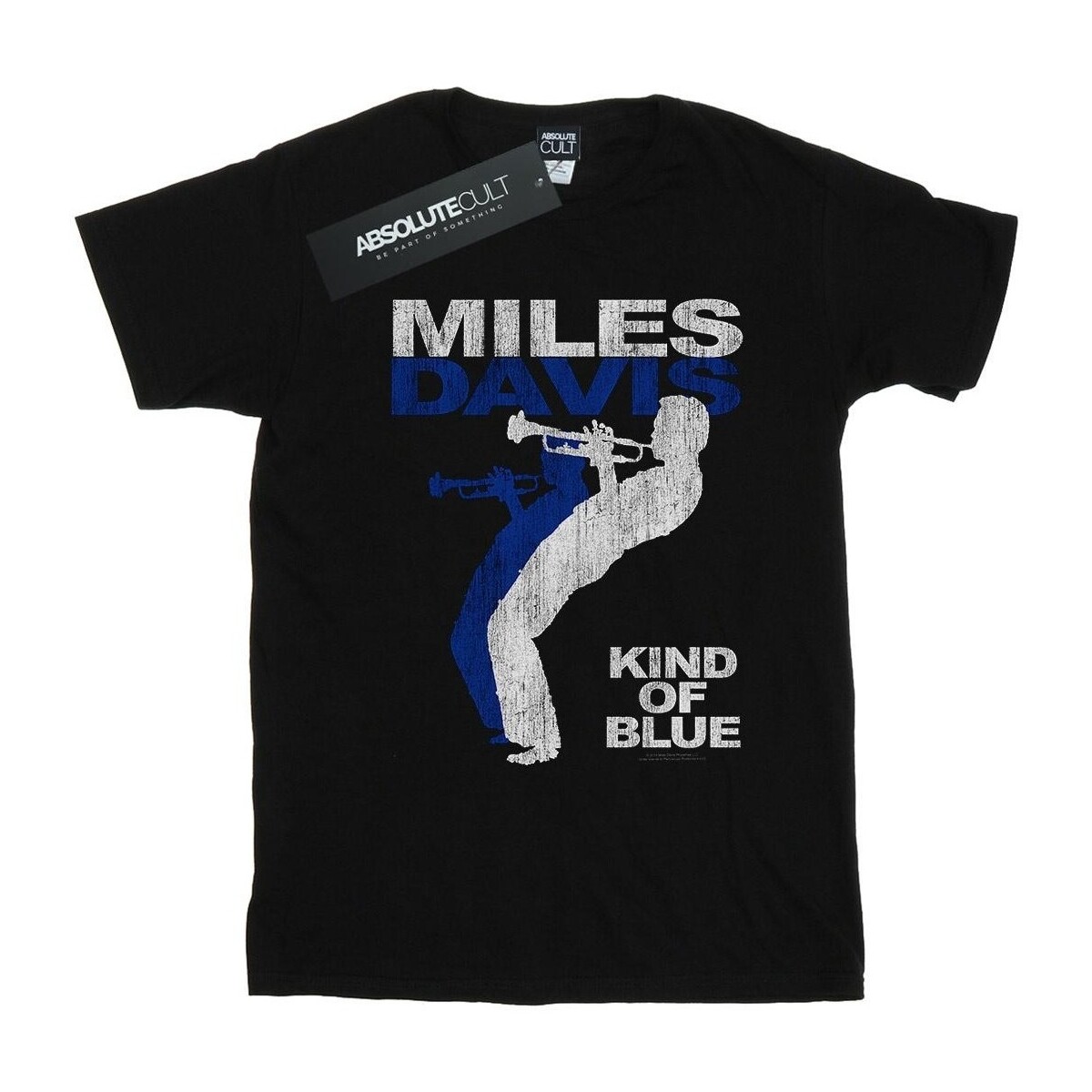 Vêtements Homme T-shirts manches longues Miles Davis Kind Of Blue Distressed Noir