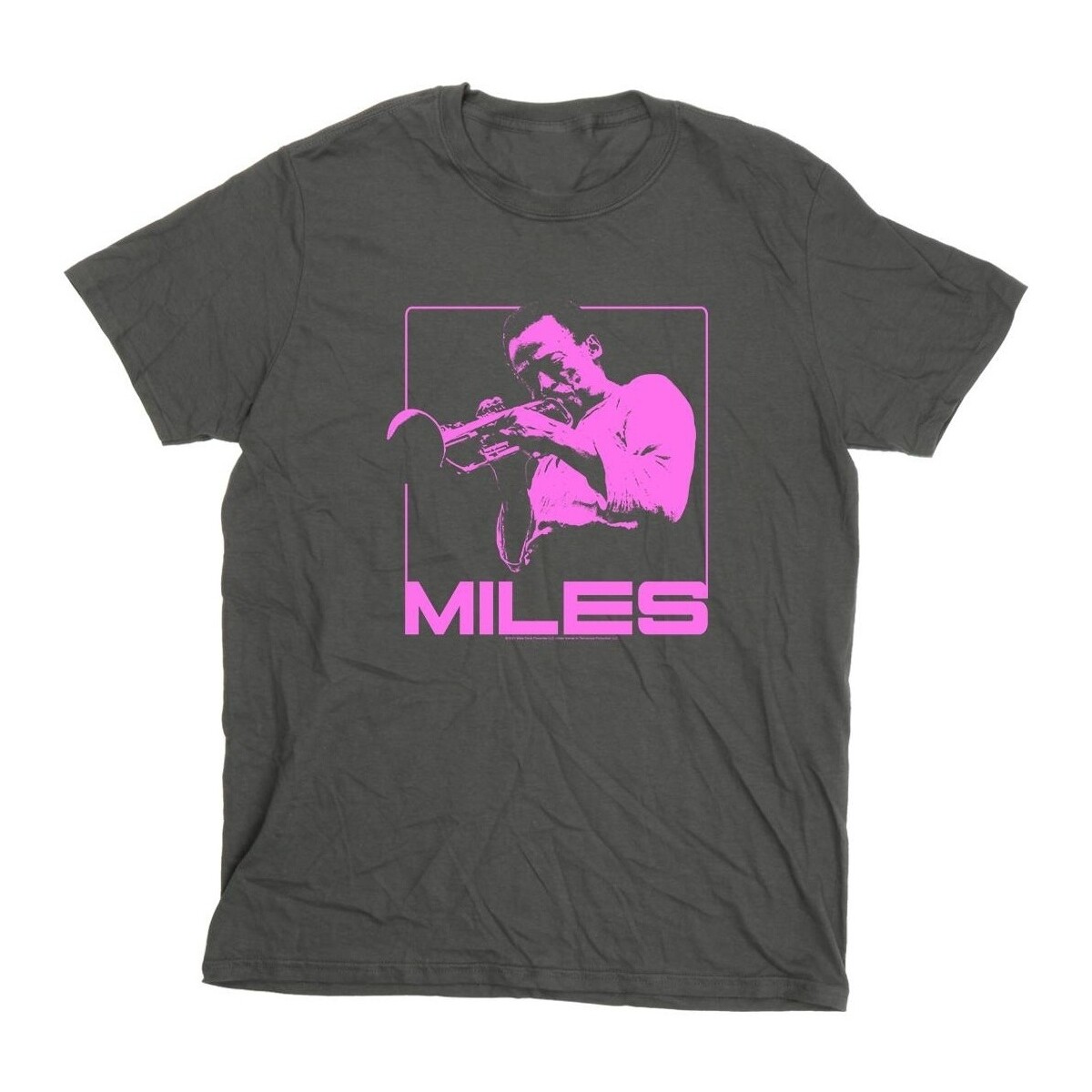 Vêtements Homme T-shirts manches longues Miles Davis Pink Square Multicolore